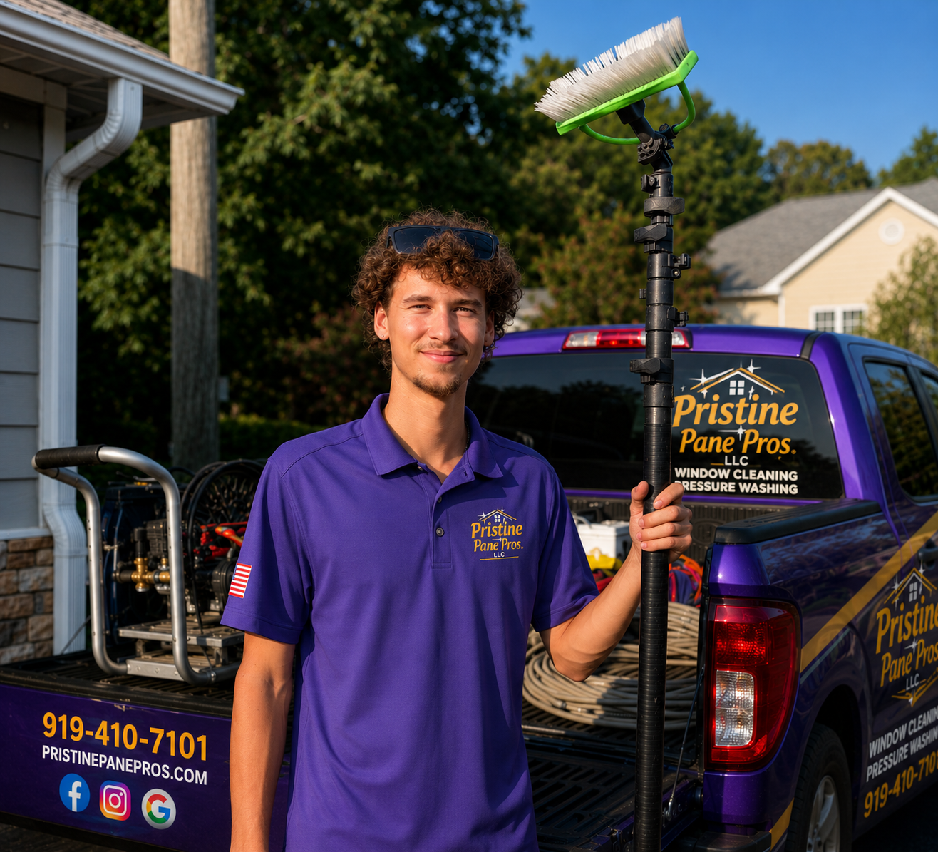 Installer at Pristine Pane Pros