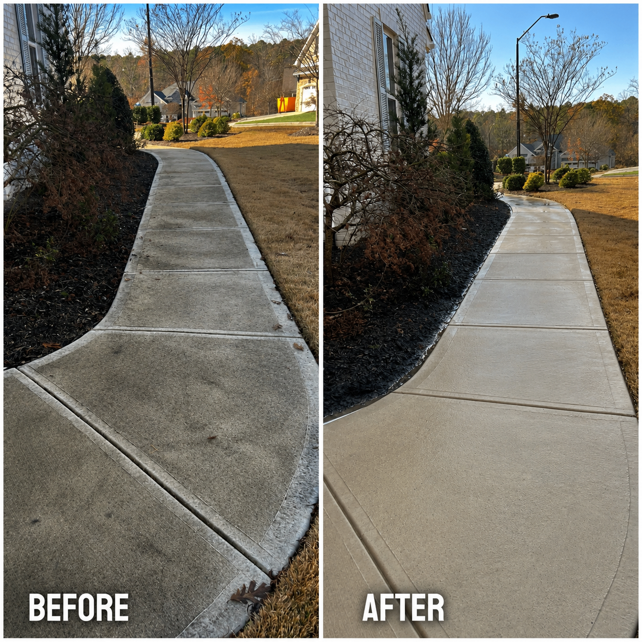 Pressure washing photo 2